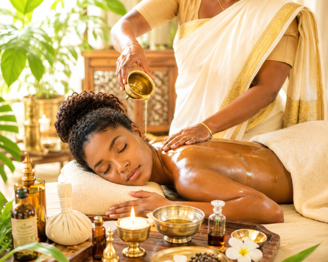 Massage ayurvedique
